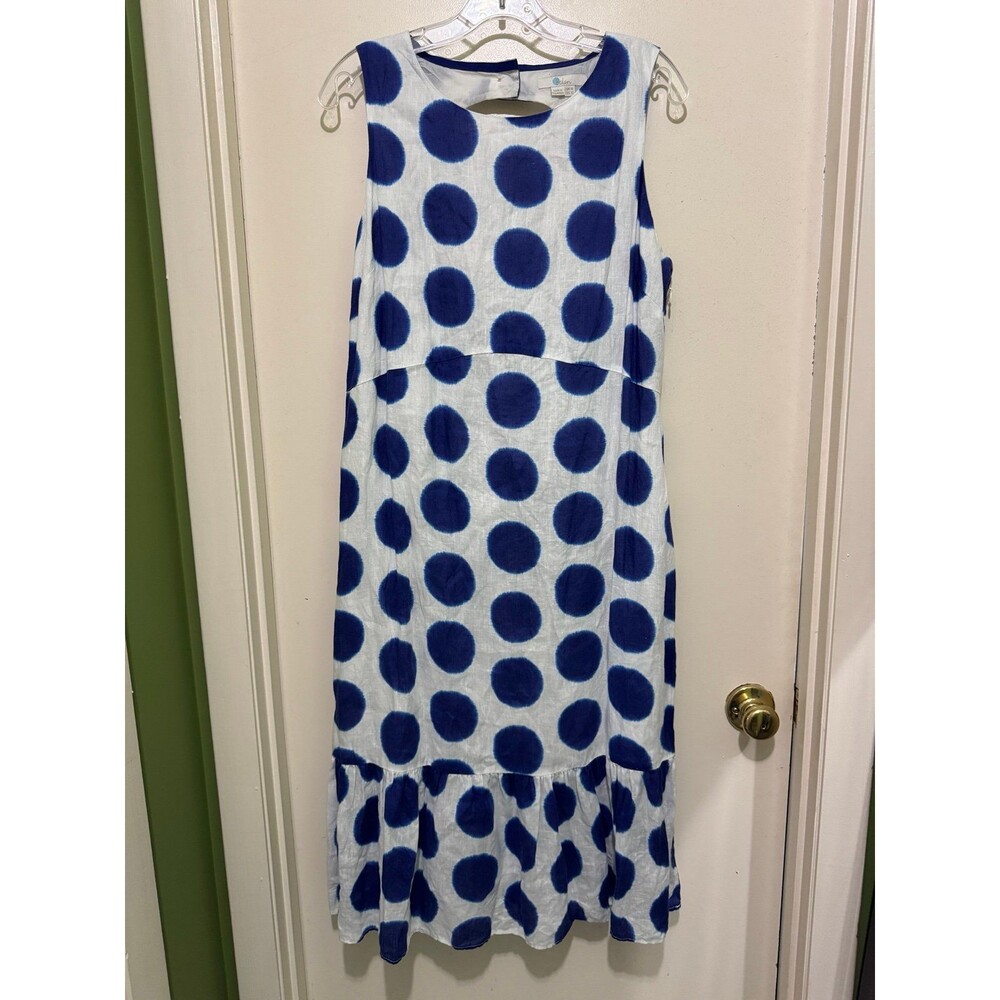 BODEN CONSTANCE LINEN DRESS size 12 nwot